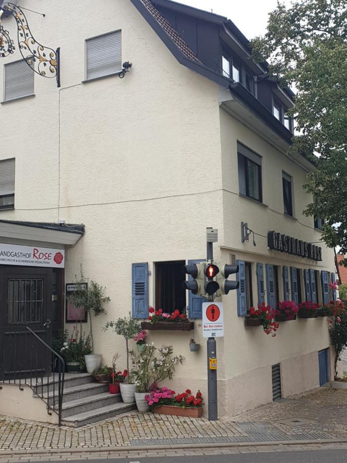 Landgasthof Rose Hotel Ditzingen Esterno foto