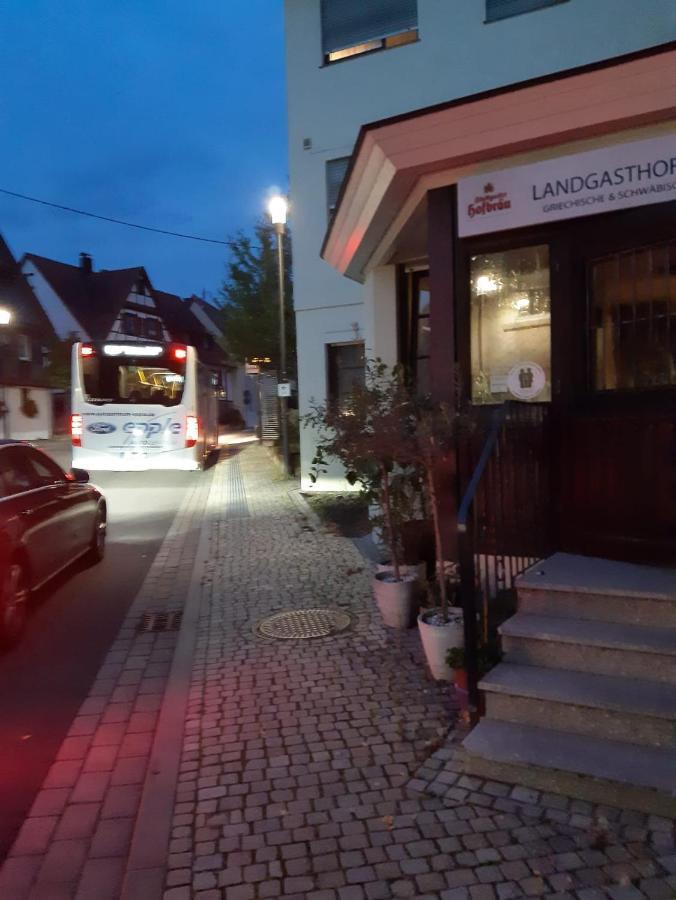 Landgasthof Rose Hotel Ditzingen Esterno foto