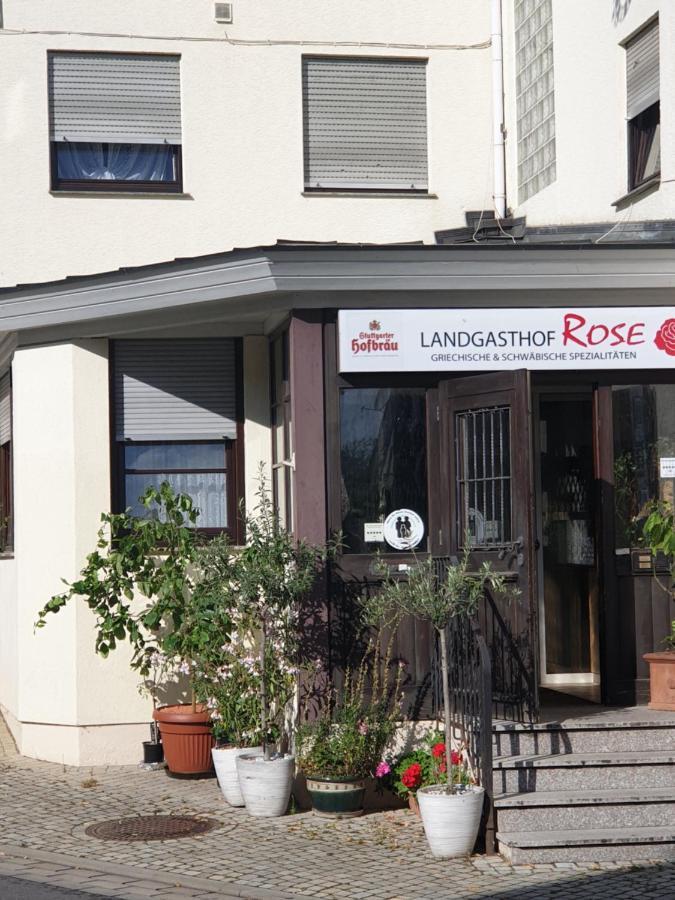 Landgasthof Rose Hotel Ditzingen Esterno foto