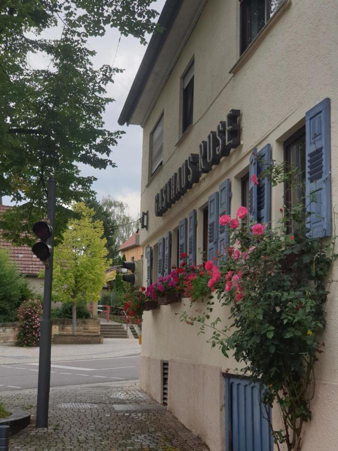 Landgasthof Rose Hotel Ditzingen Esterno foto