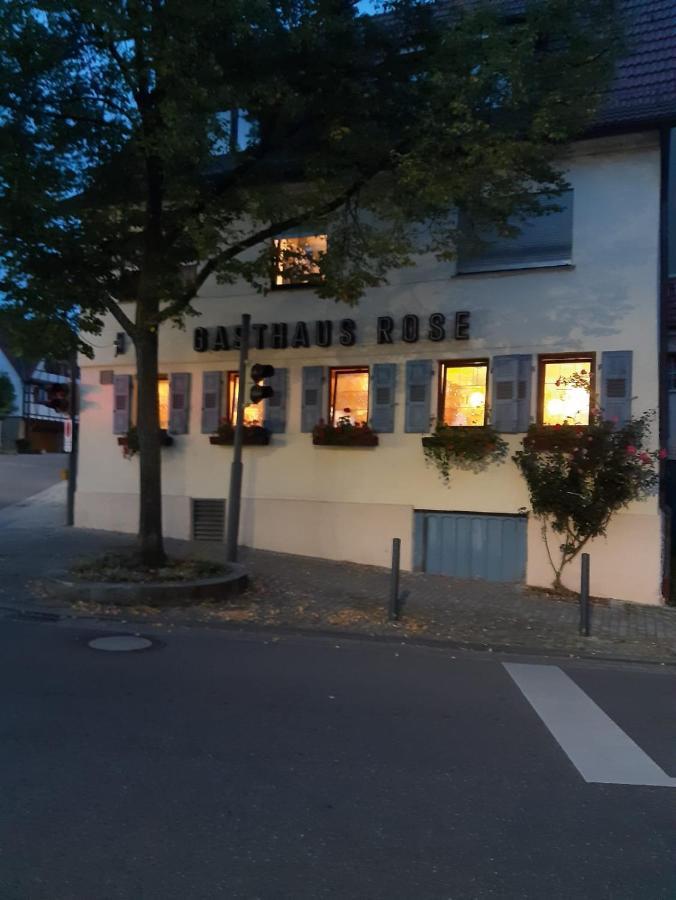 Landgasthof Rose Hotel Ditzingen Esterno foto