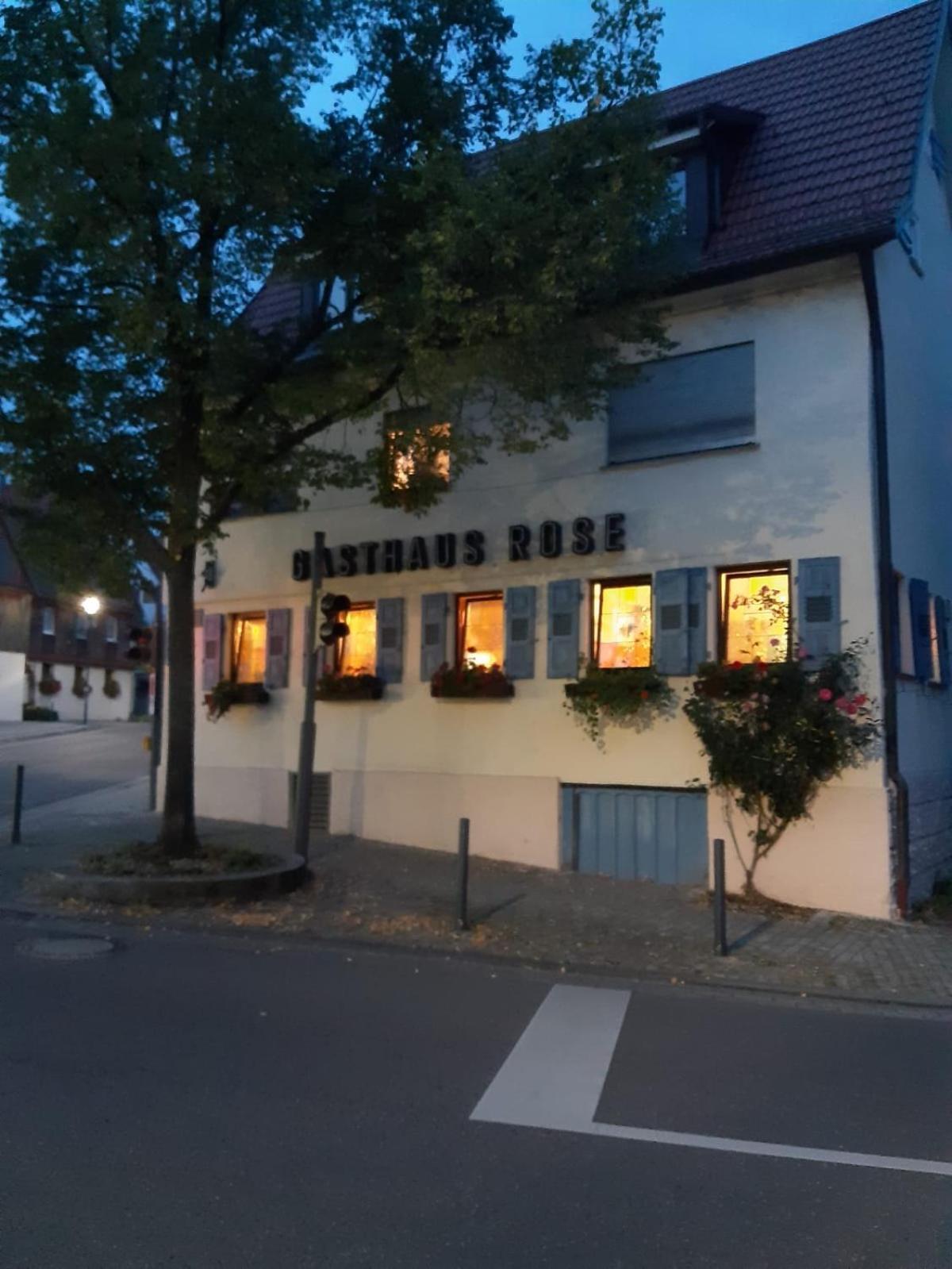 Landgasthof Rose Hotel Ditzingen Esterno foto