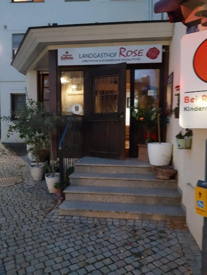 Landgasthof Rose Hotel Ditzingen Esterno foto