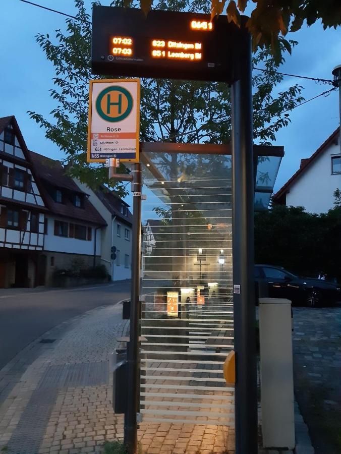 Landgasthof Rose Hotel Ditzingen Esterno foto