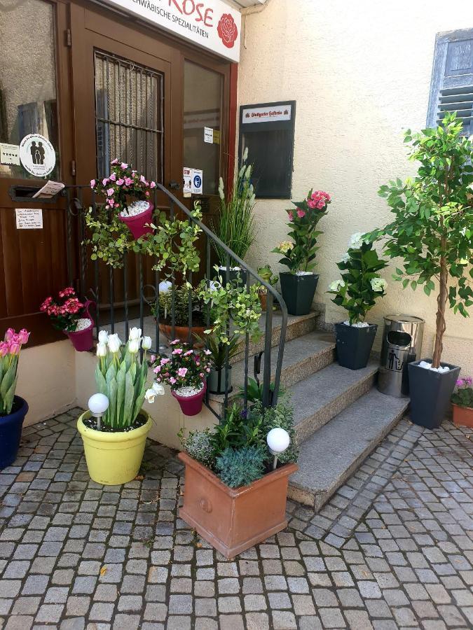 Landgasthof Rose Hotel Ditzingen Esterno foto