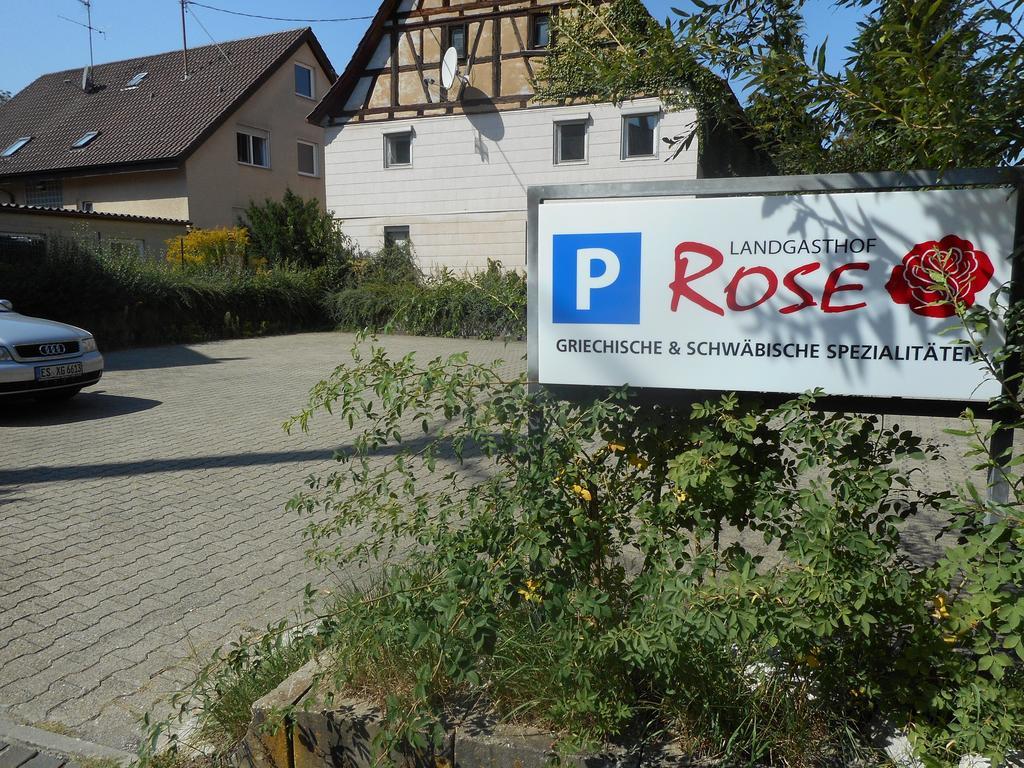 Landgasthof Rose Hotel Ditzingen Esterno foto